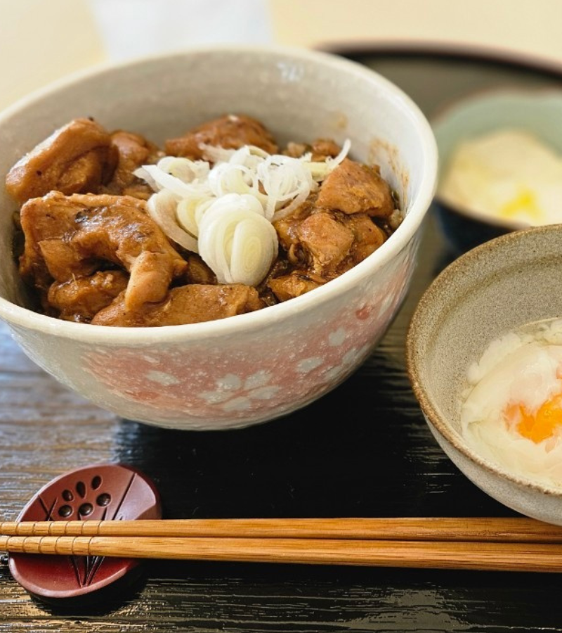 鶏の豆鼓蒸し